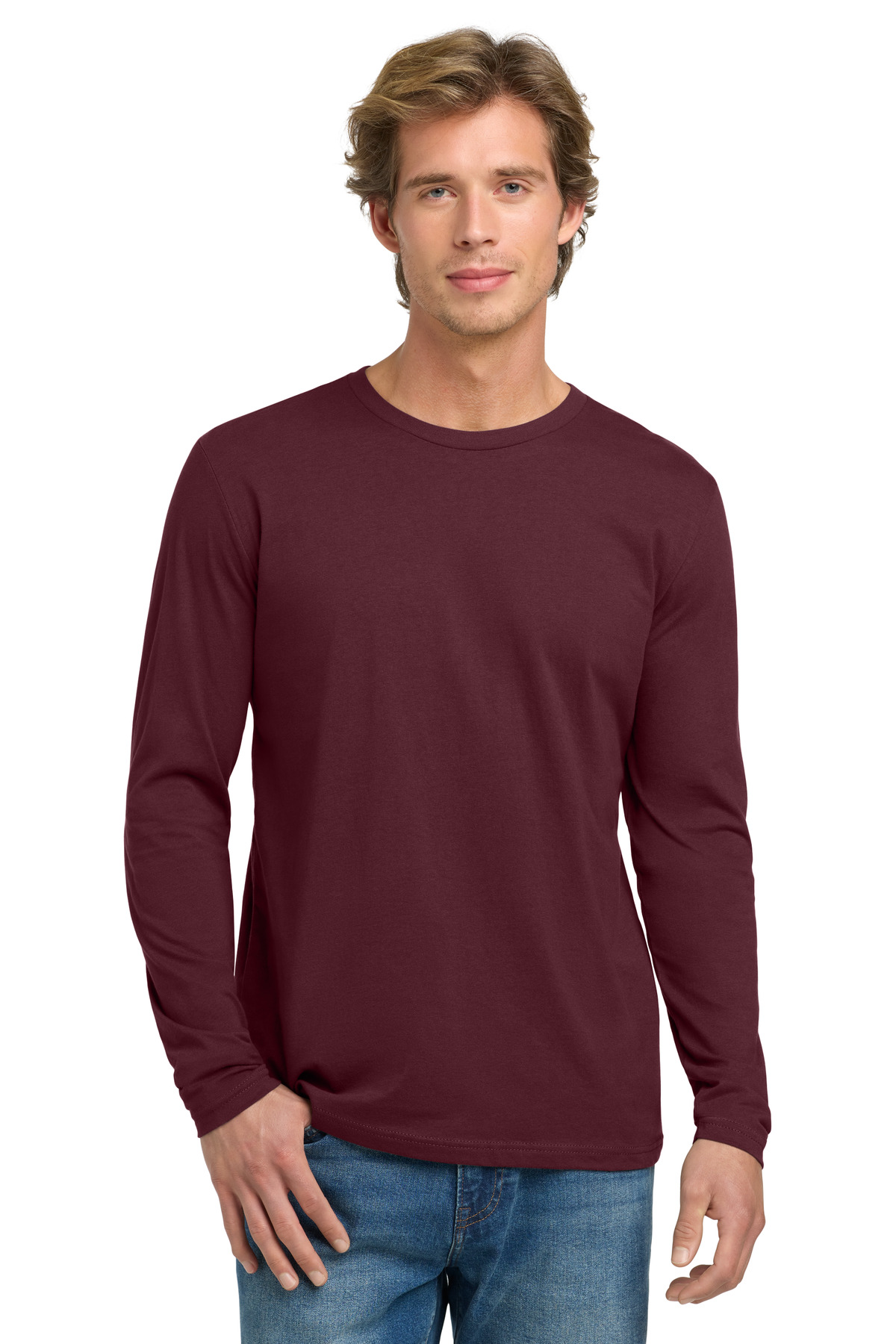 Next Level Apparel Cotton Long Sleeve Tee. NL3601 69