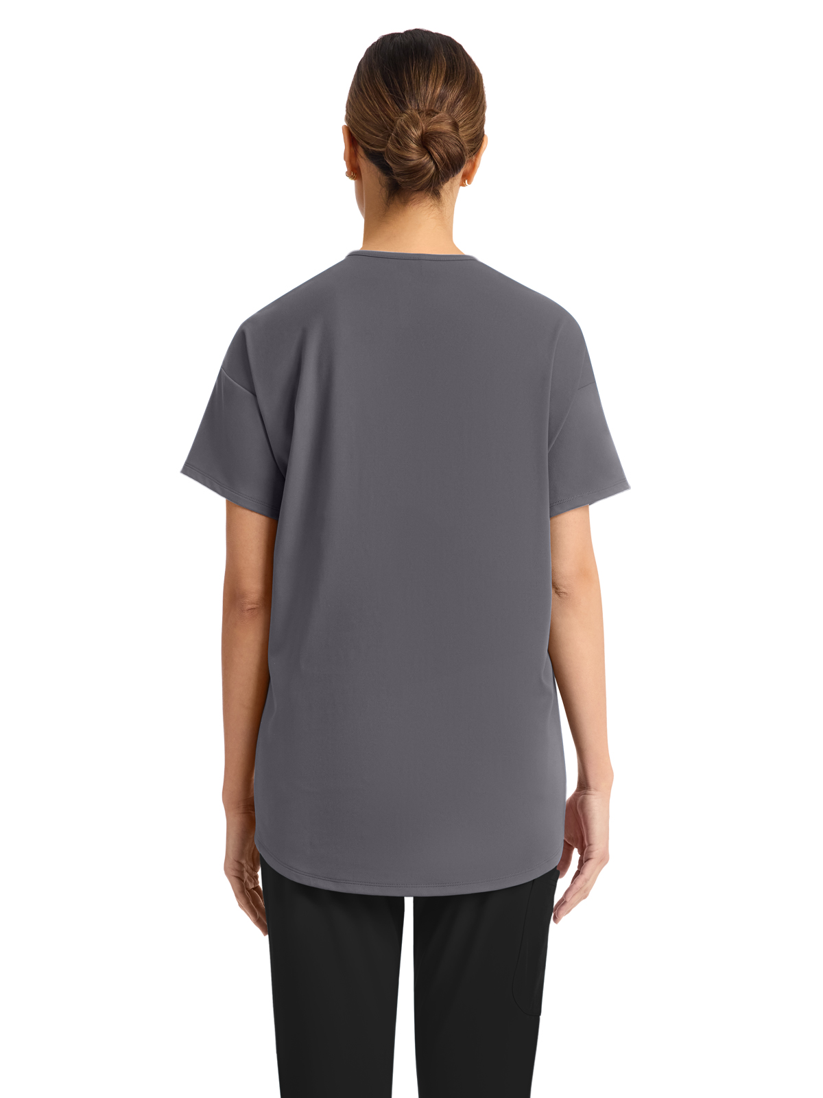 Cherokee - Cherokee Achieve - Women's 3-Pocket V-Neck Tunic Top 8