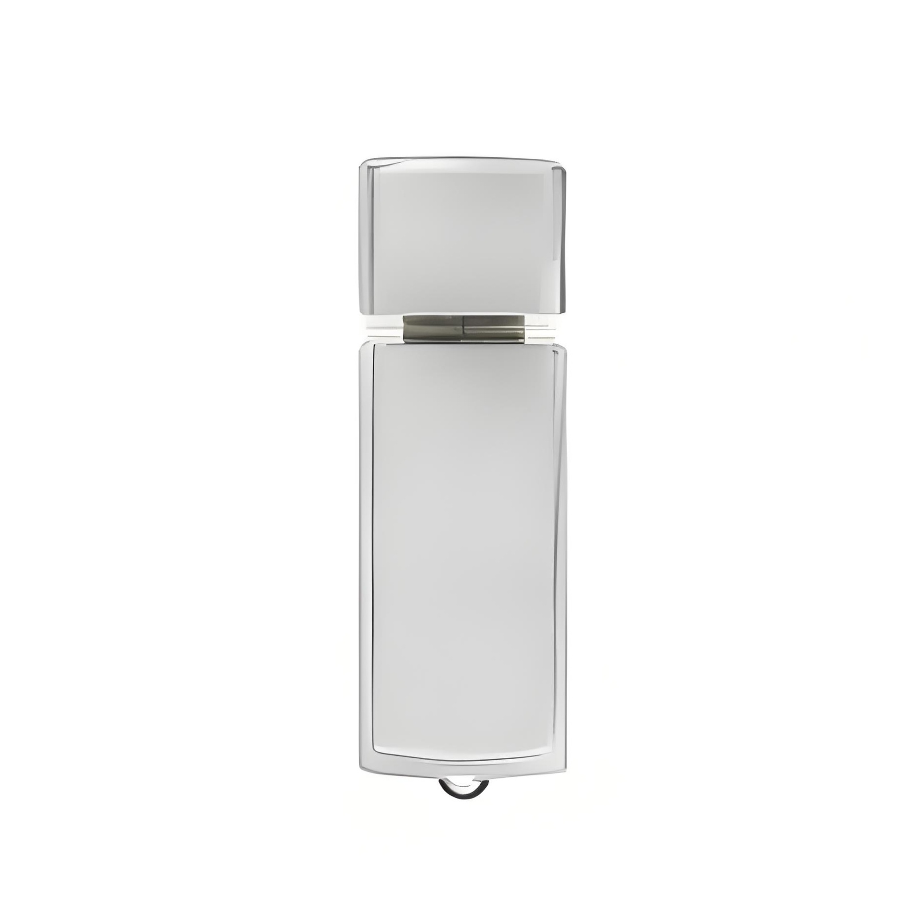 Classic Metal USB Flash Drive W/ Plastic Accents (512MB) 3