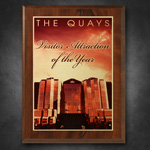 Econo Cherry Plaque with Sublimated Plate 2