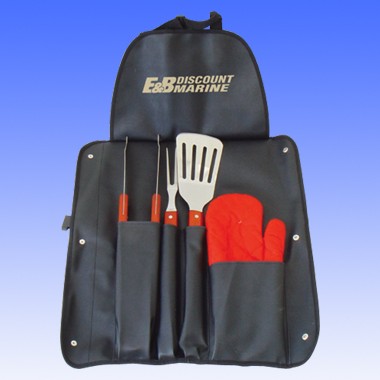 APRON BARBECUE UTENSILS SET, MASTER CHEF 2