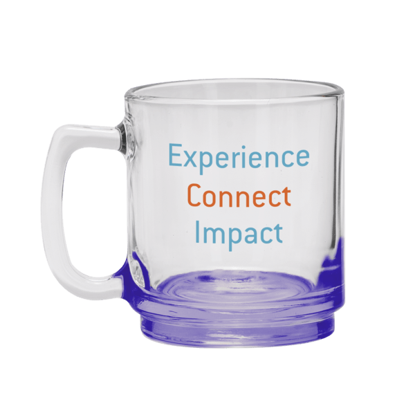 Java 9 oz. Glass Coffee Mug 64