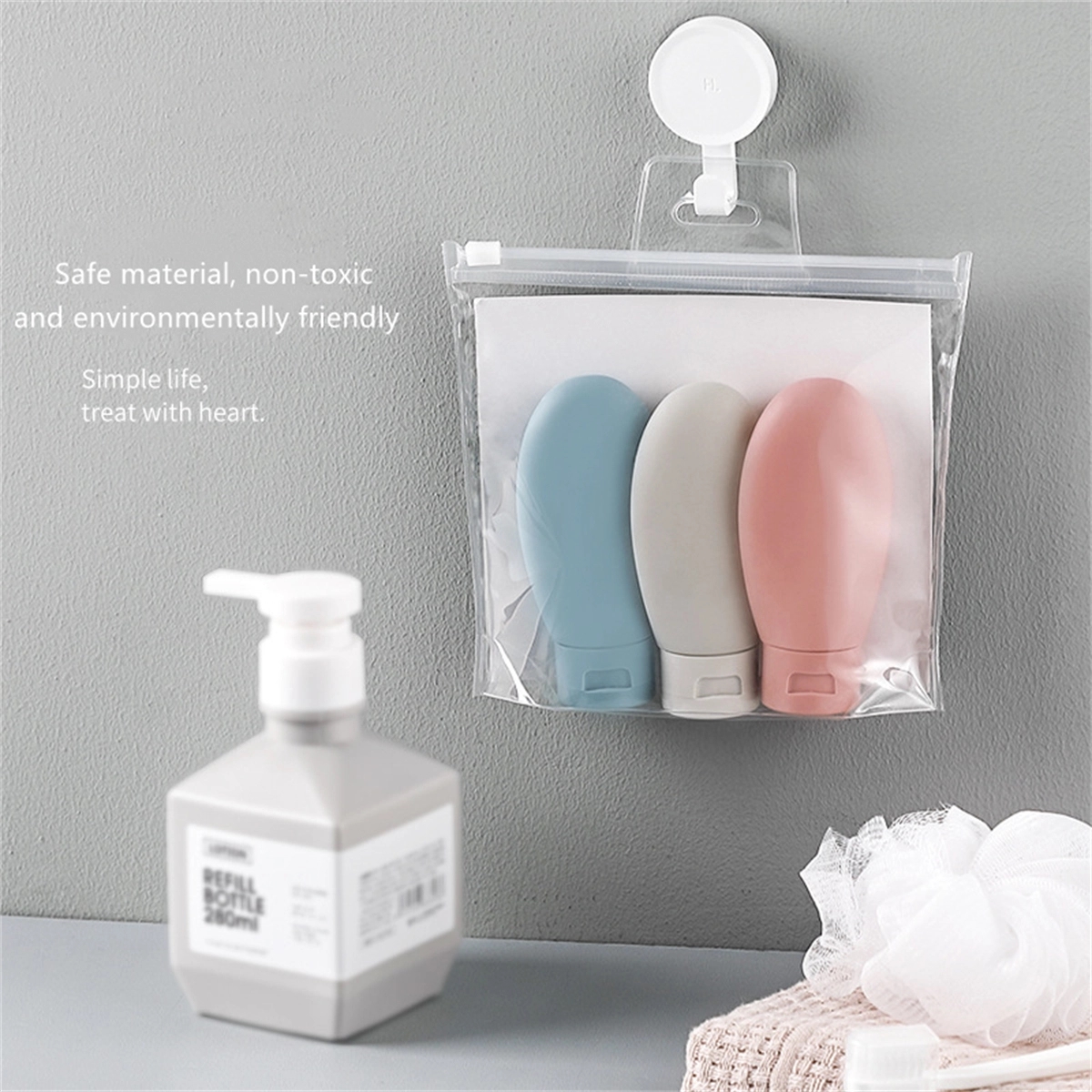 3-Pack 2 Oz/ 60Ml Travel Size Bottles 2