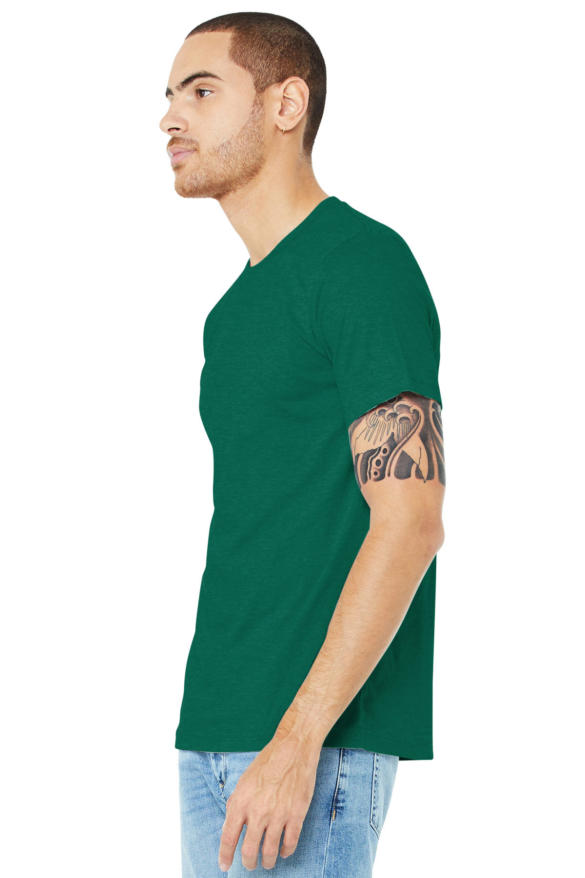 BELLA+CANVAS® Unisex Heather CVC Short Sleeve Tee 37