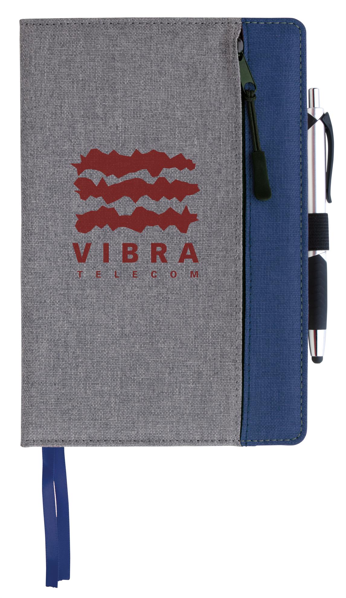 Good Value™ Front Zip Pocket Journal 2
