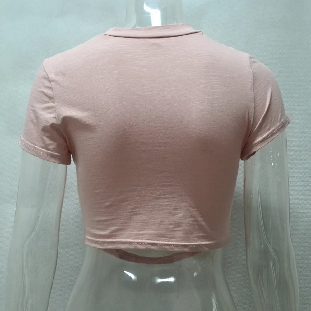 Stylish Torn Crop Top 2