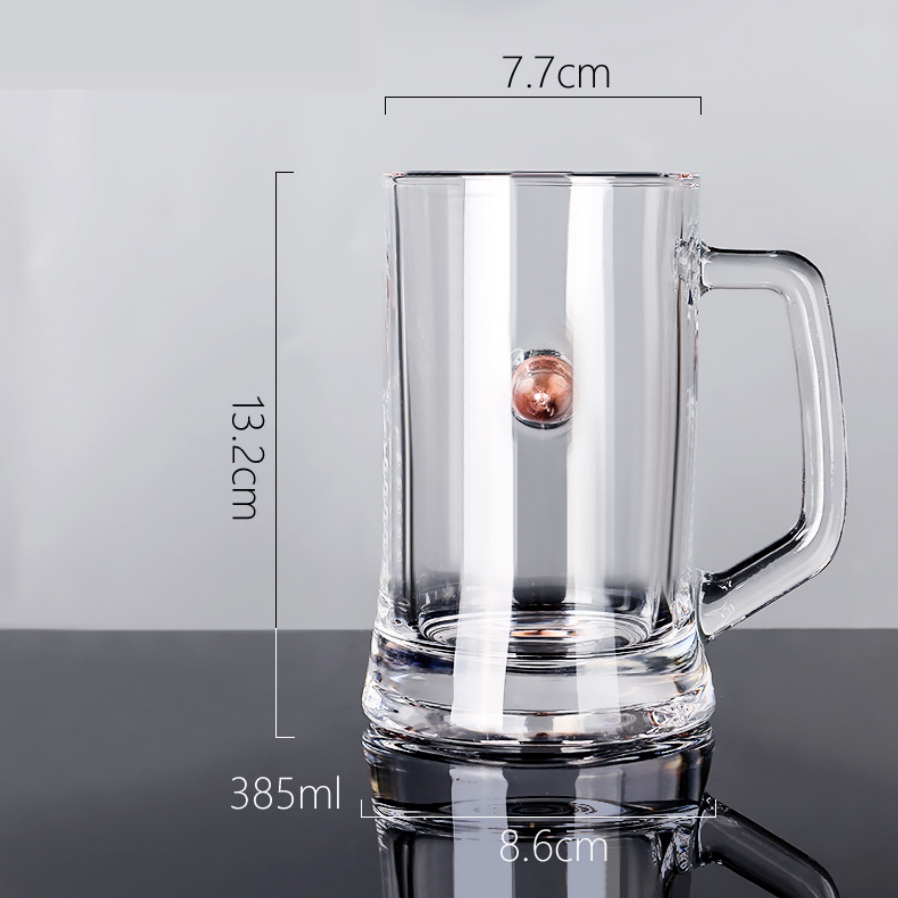 Whiskey Creative Clear Bullet Glasses 2