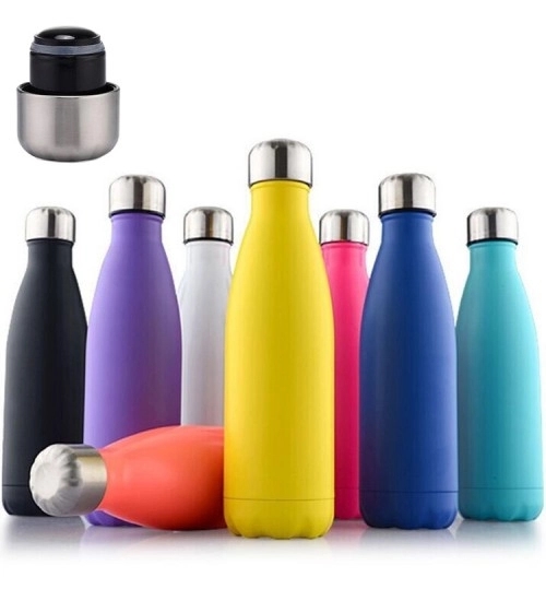 Cola-bottle Stainles, custom water bottle with logo imprint 2