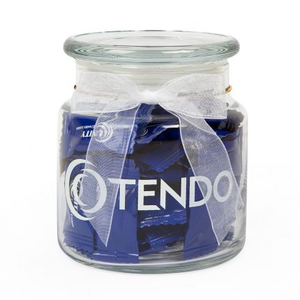 22oz. Glass Jar - Personalized Candies 1