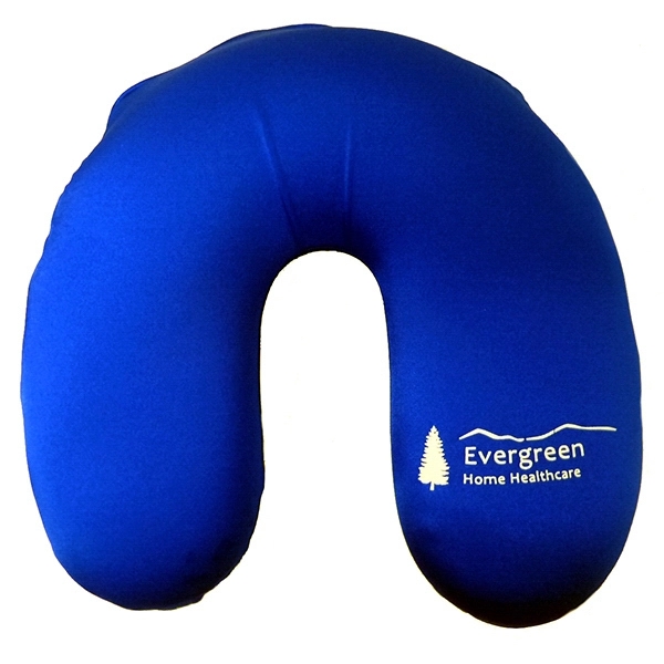 Royal Blue Curved Neck Pillow