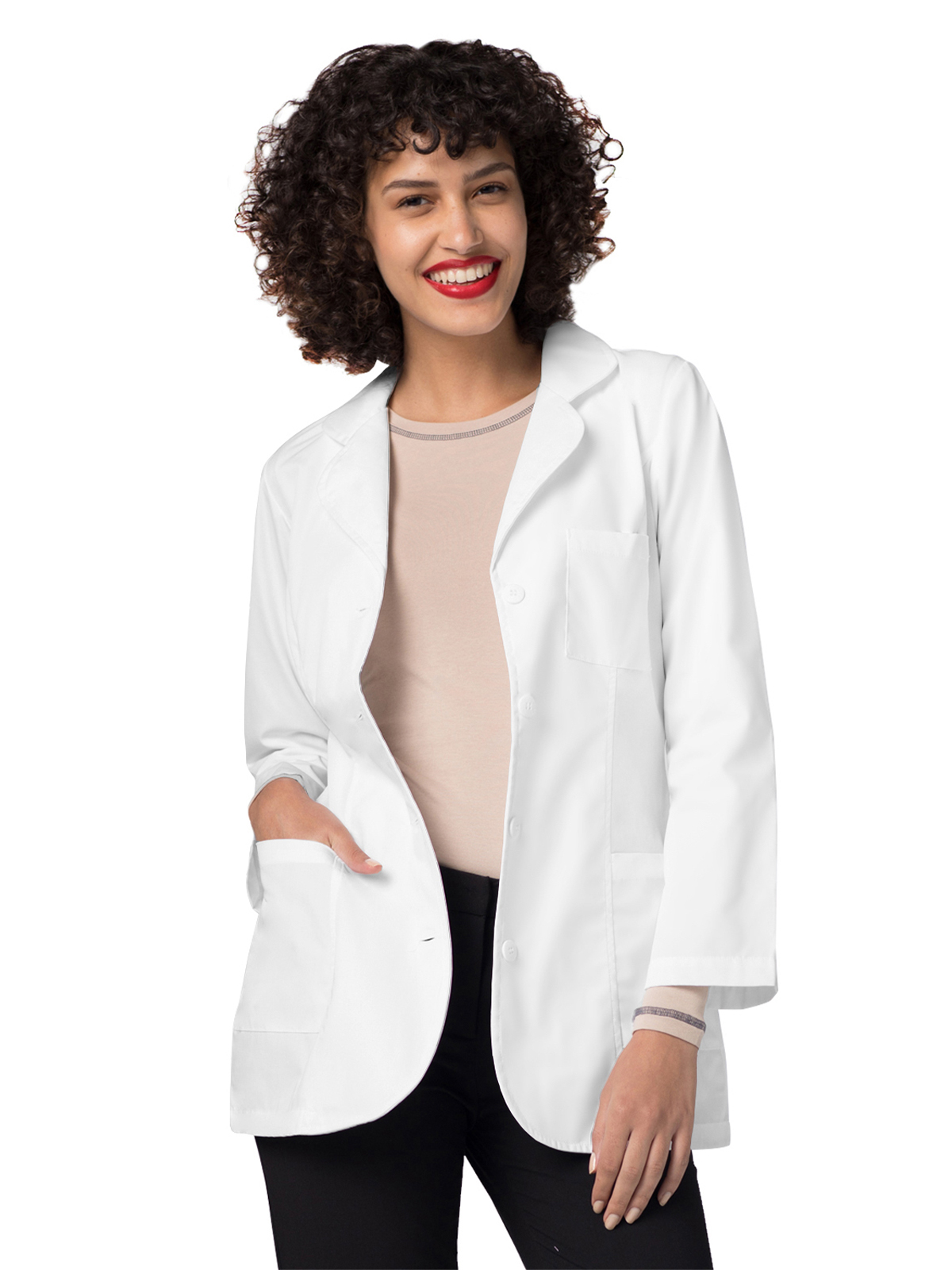 Adar - Universal - Women's Three-Pocket 30" Princess Cut Consultation Lab Coat