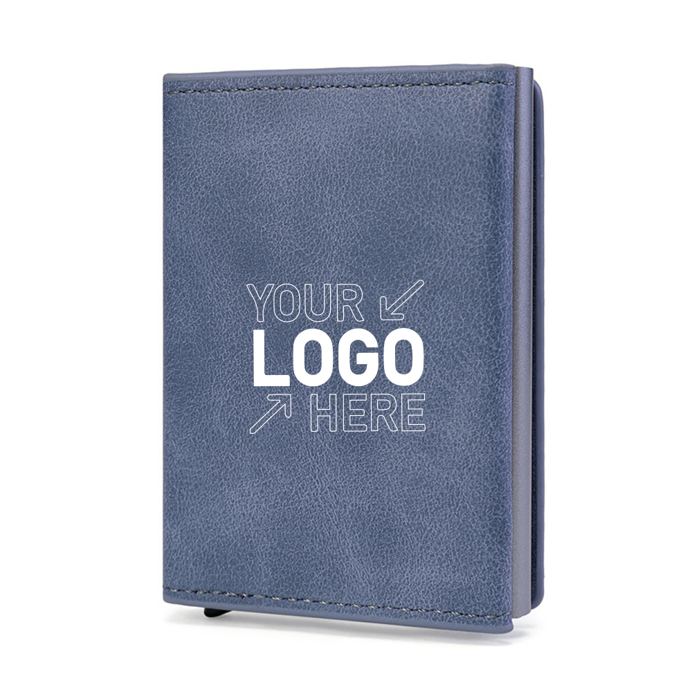 Front Pocket Wallet for Men RFID Blocking Leather 7