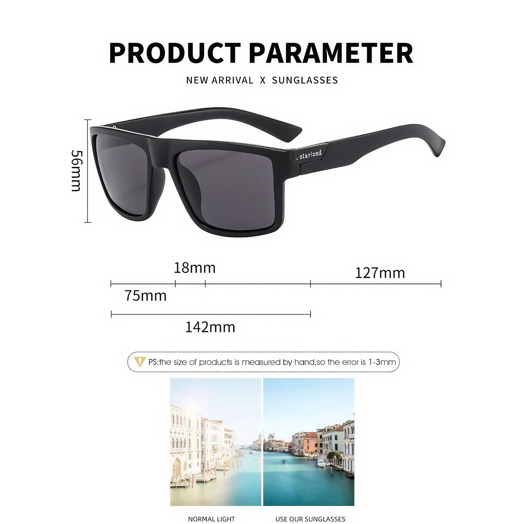 Stylish Polarized Sunglasses with Full UV Protection 14