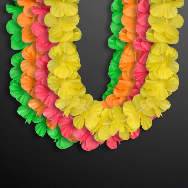 Flower Lei Necklace (Non-Light Up) 19
