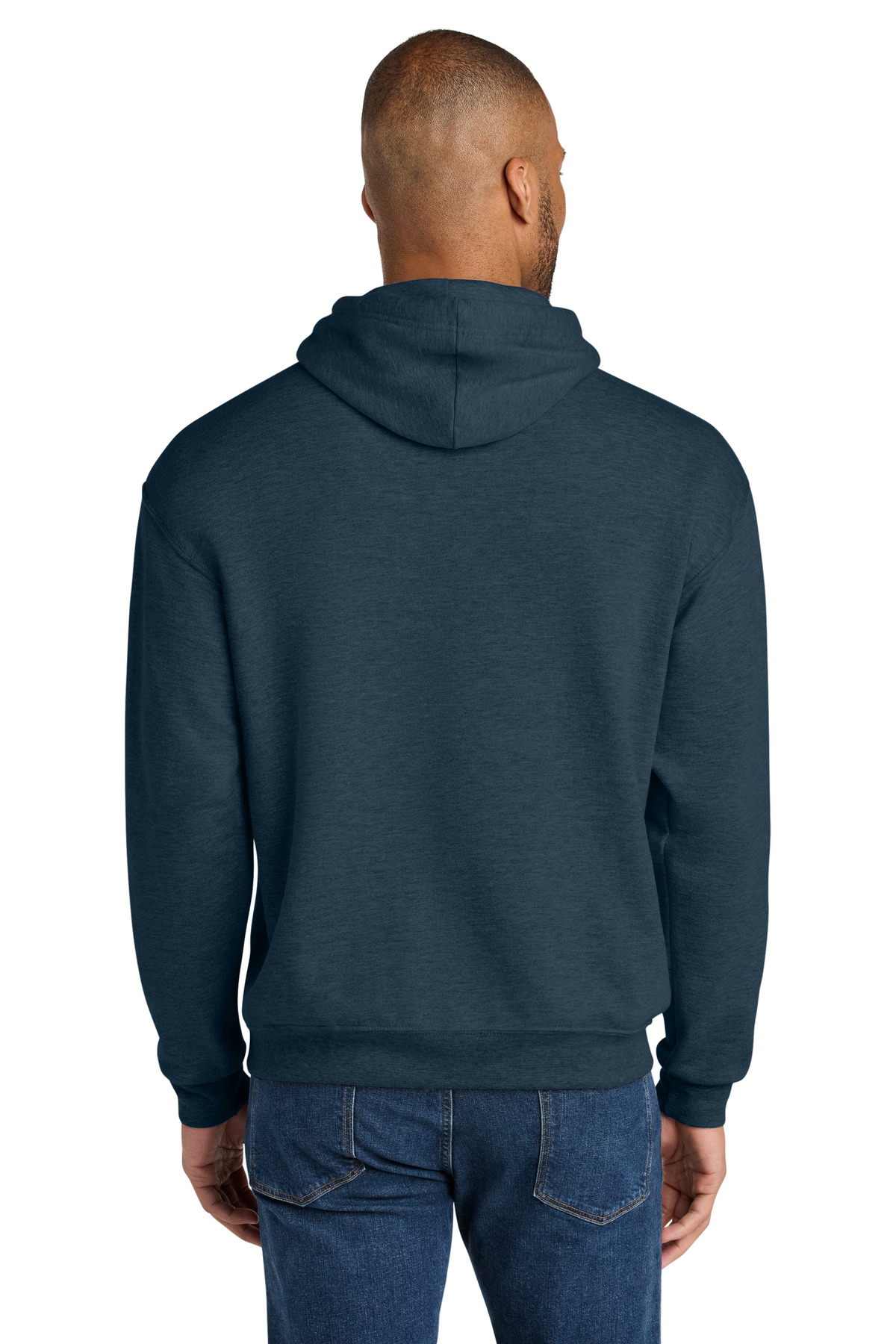 Jerzees Ultimate Unisex CVC Ring Spun Hooded Sweatshirt IC49M 79