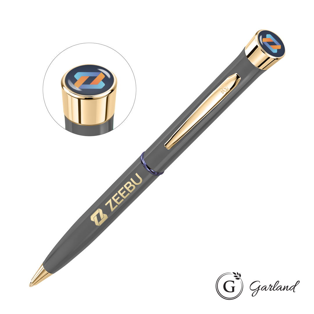 Garland® Recycled Custom Ballpoint Twist Pen - Gold Accent 21