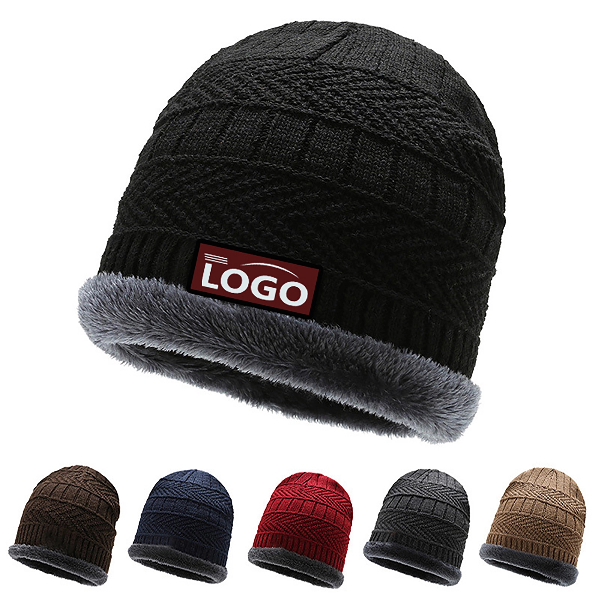 Winter Knit Beanie Hat 4
