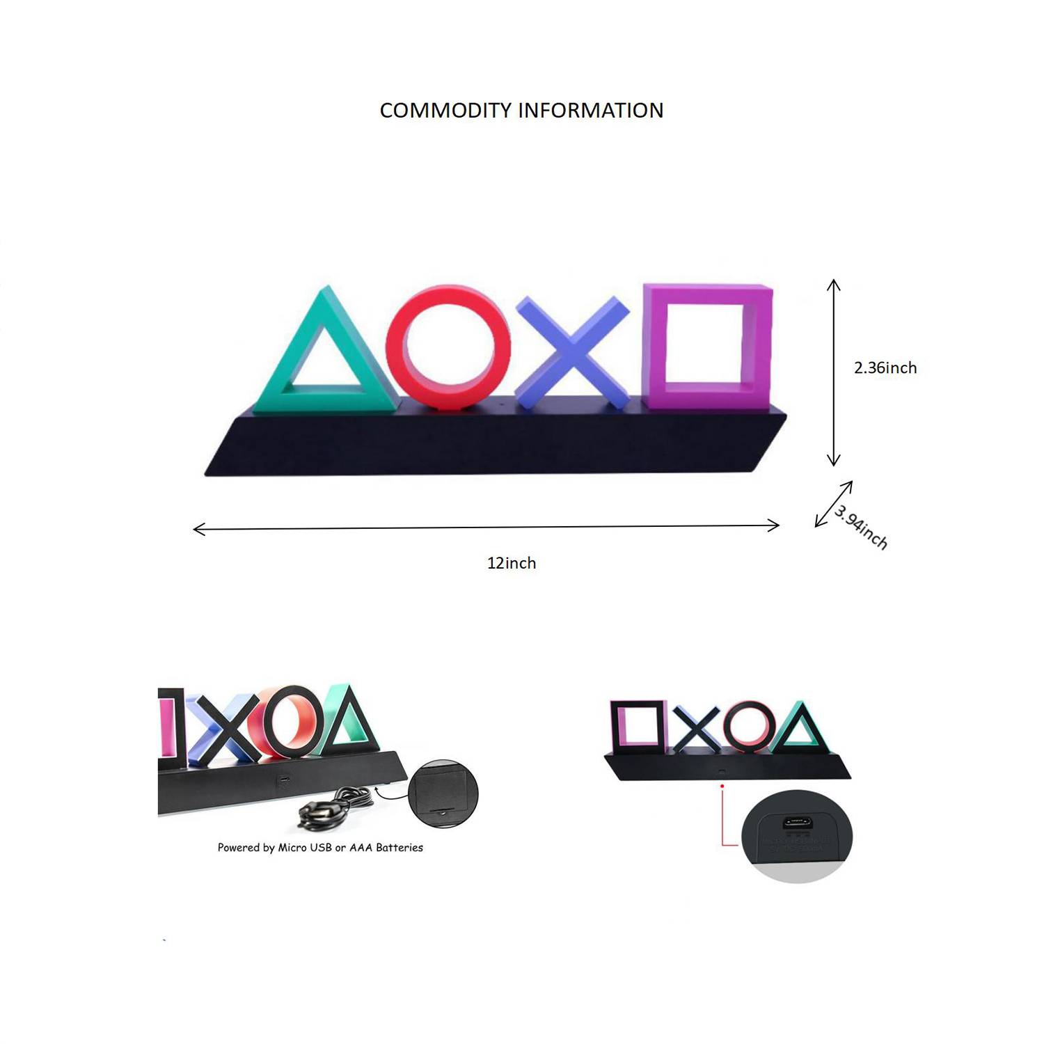 Ps5/Ps4Ambient Light Xo Scene Ambient Decorative Table Lamp 6