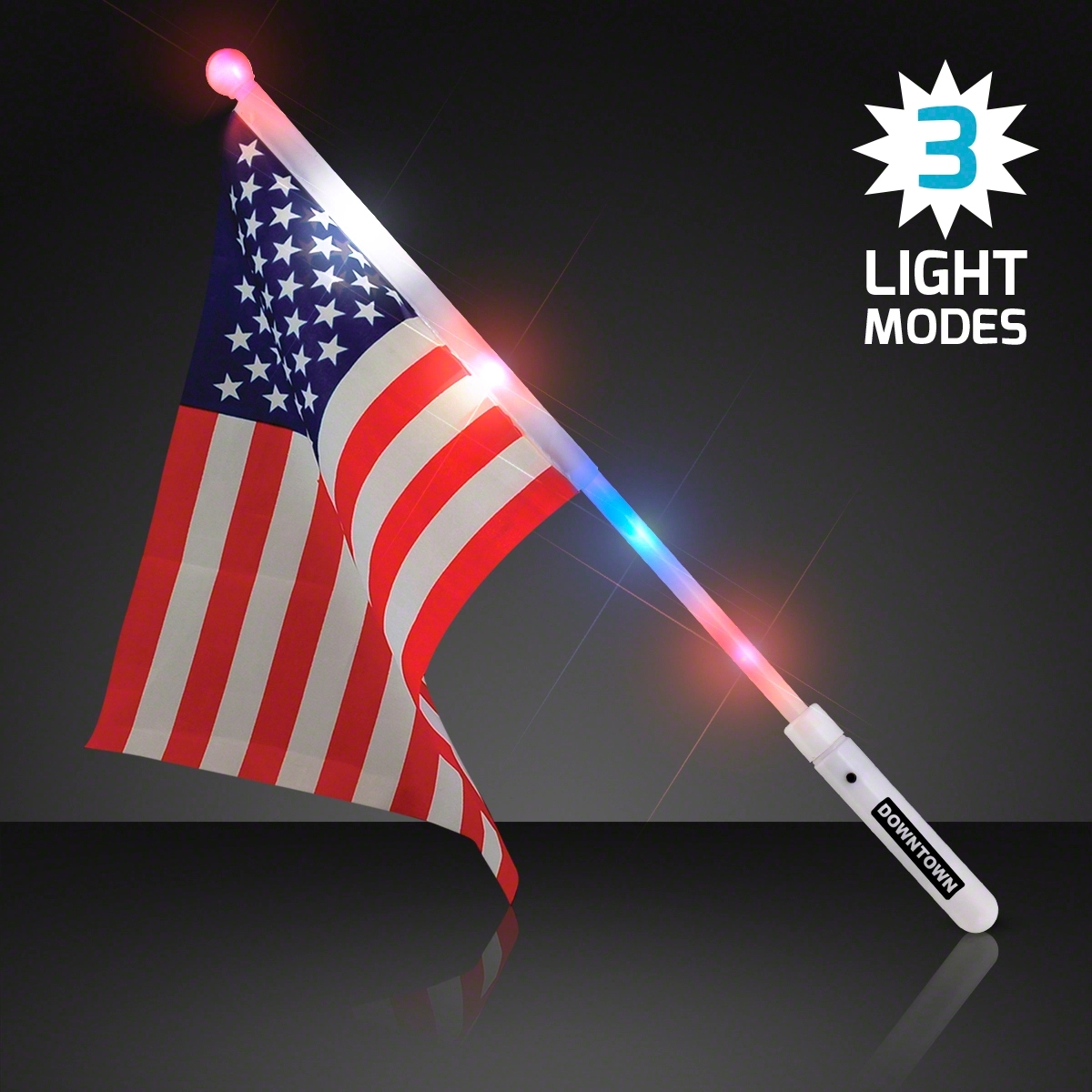 Light Up American Flags 1