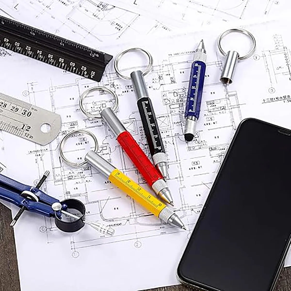 Multifunction Keychain Tool Pen 5