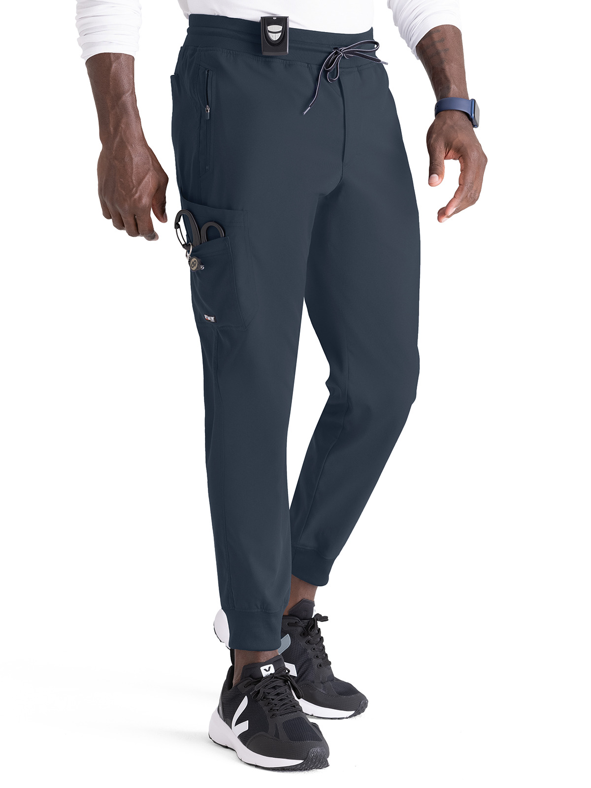 Grey's Anatomy Spandex Stretch - Men's Five-Pocket Murphy Jogger Scrub Pant 3