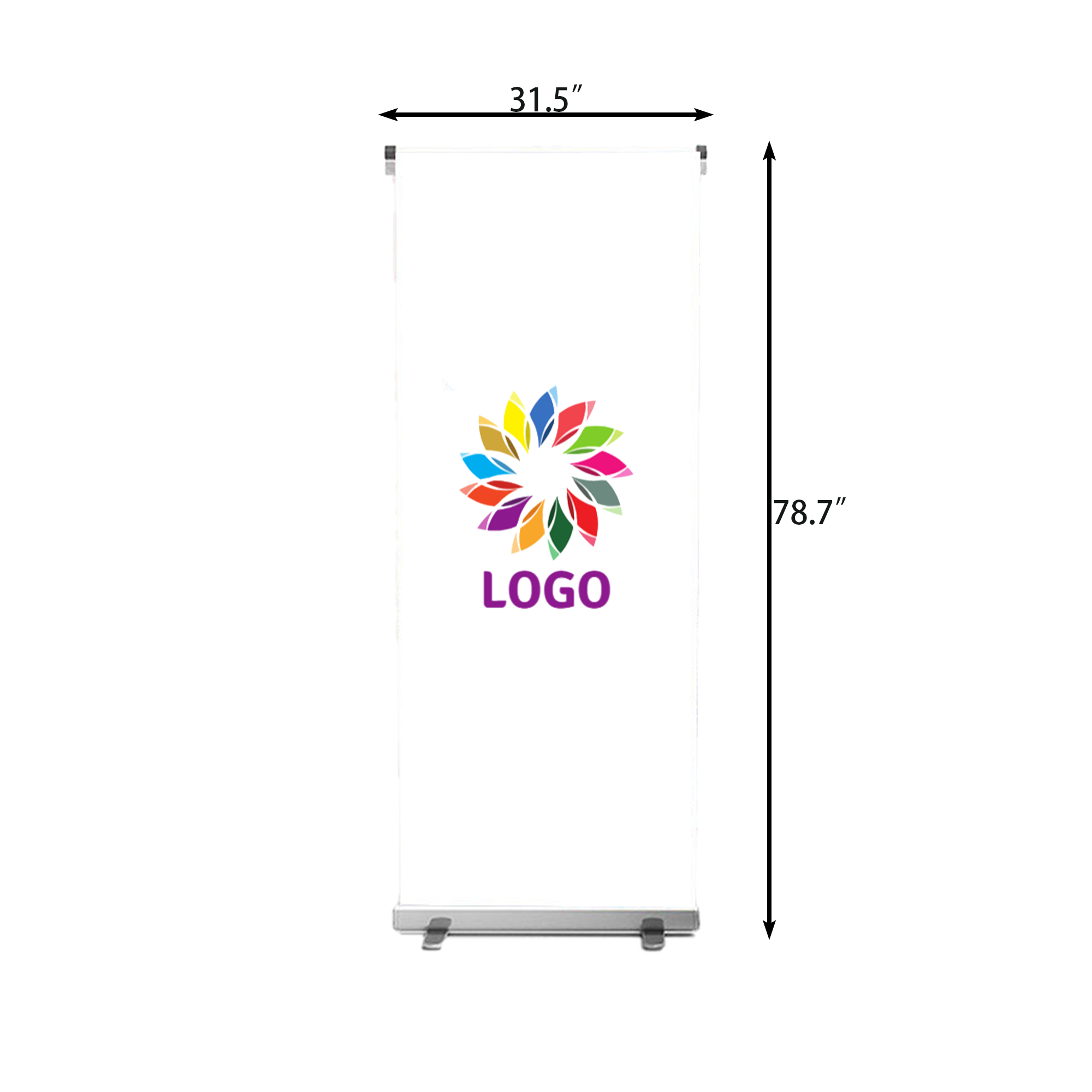 Portable Pull-Up Banner Promotional Display Stand 3