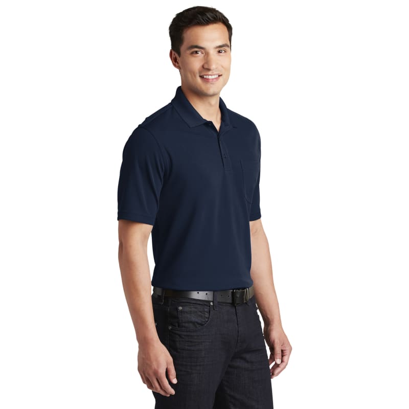 Port Authority Dry Zone UV Micro-Mesh Pocket Polo. 35