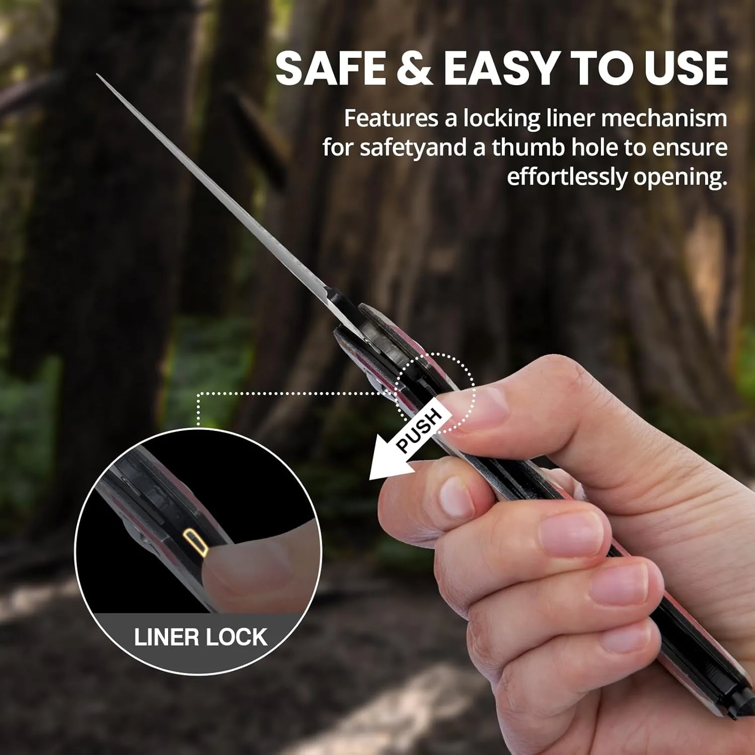 Multitool Carabiner With Folding Pocket Knife 6