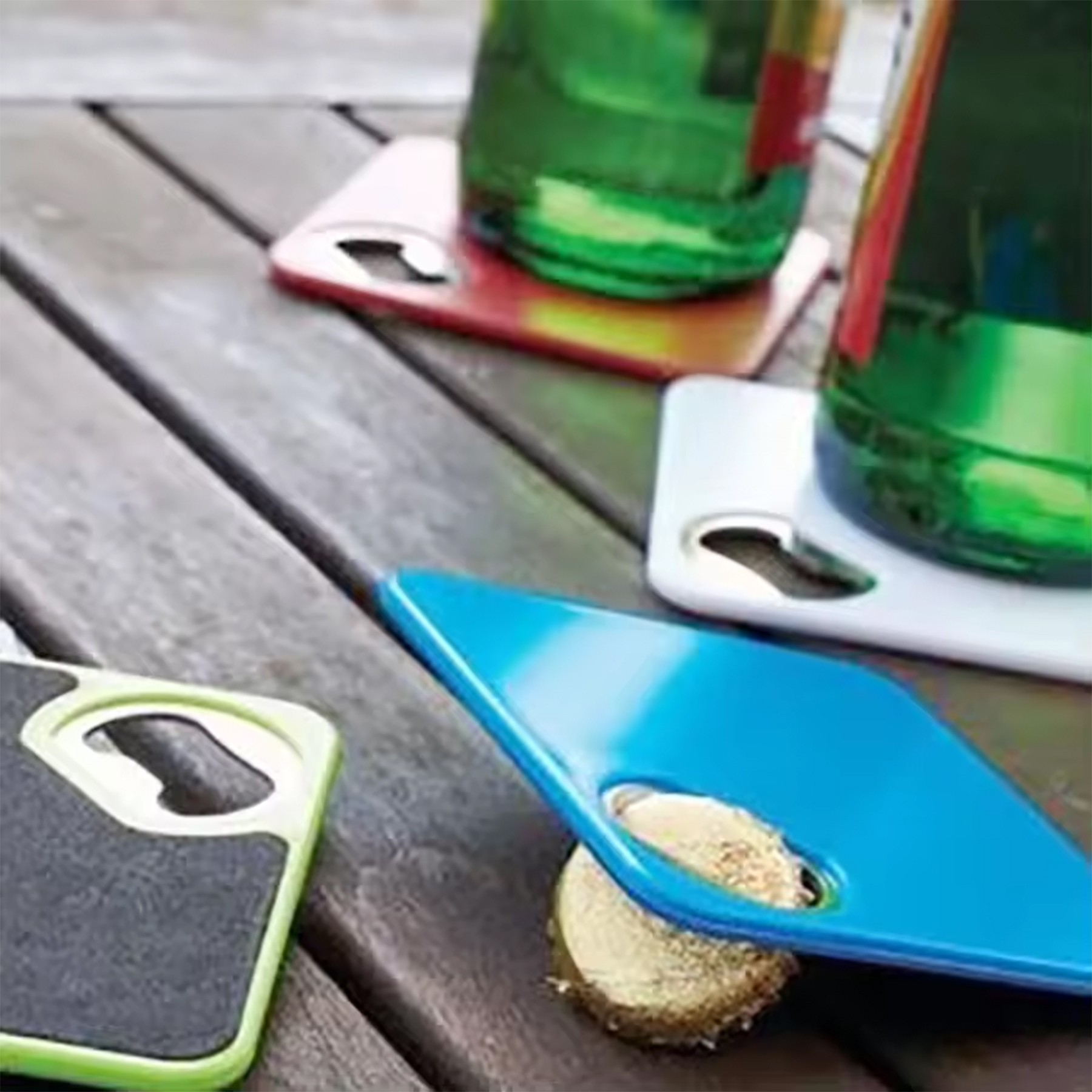 Square Coaster Bottle Opener 2