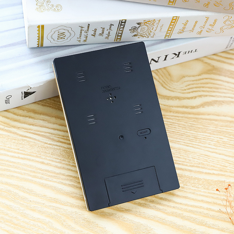 Bamboo Desk Clock 3