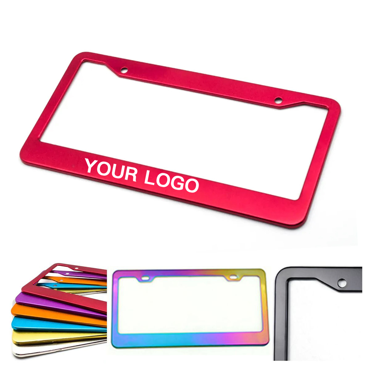 Aluminum Alloy License Plate Holder 6