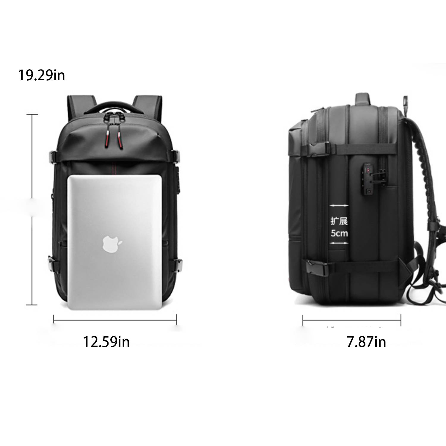 Vacuum Compressed Oxford Cloth Backpack 5