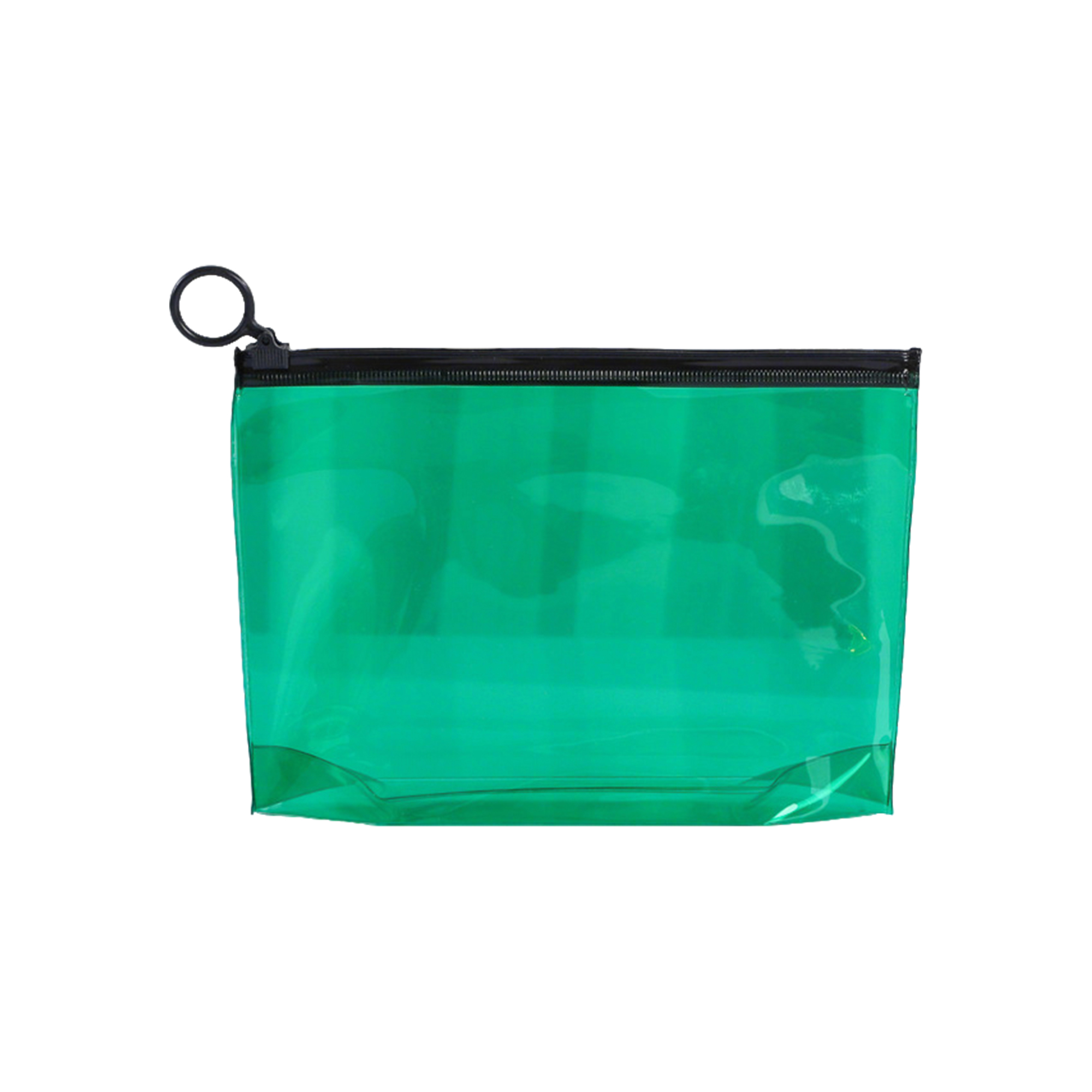 Clear Zipper Cosmetic Organizer With Carry Loop 4