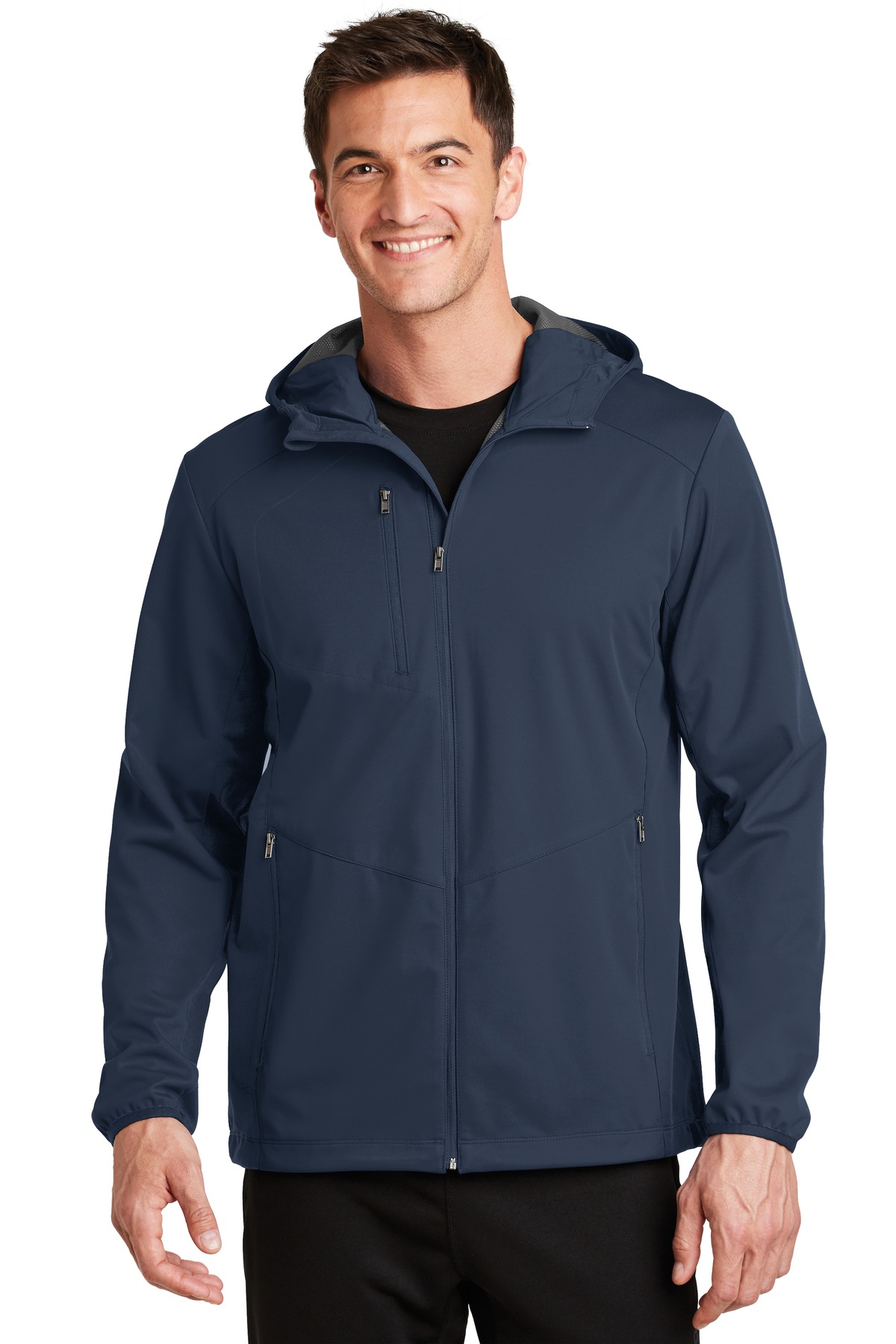 Port Authority Active Hooded Soft Shell Jacket. J719 45