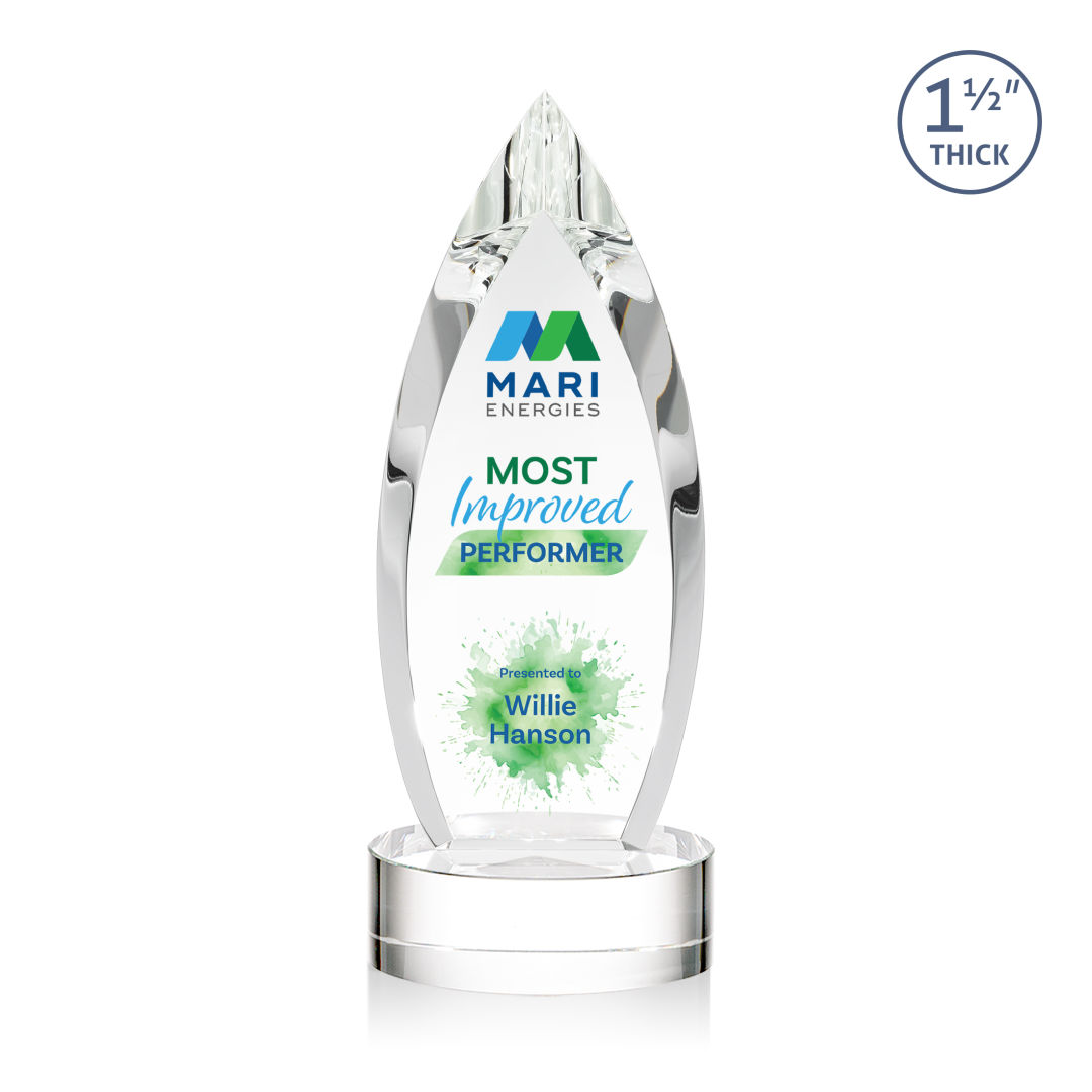 Fortier VividPrint™ Award on Base - Clear 3
