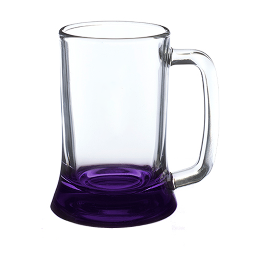 Comfort-Grip Glass Beer Mug - 9.75 oz 4