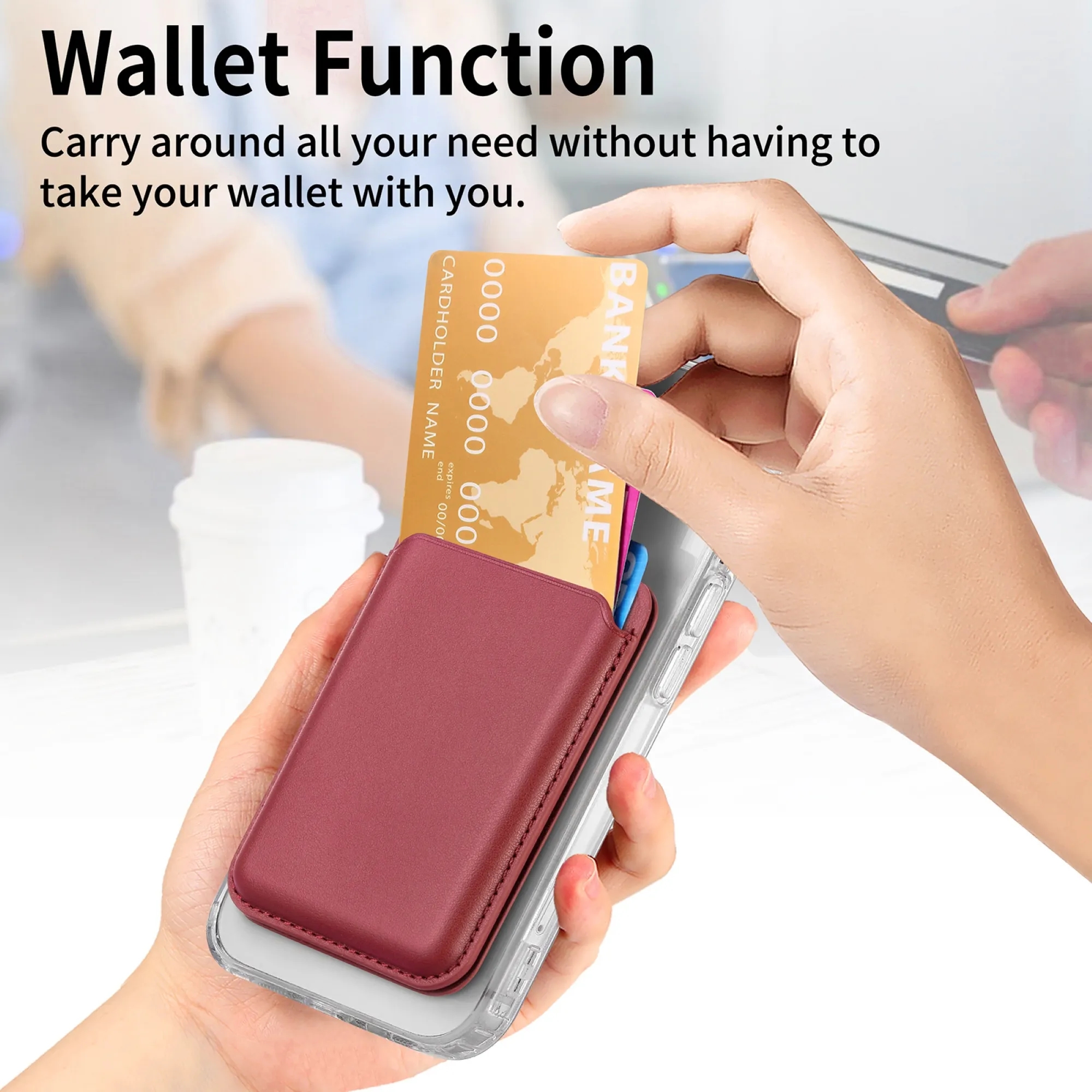 Magnetic Card Pack Mobile Phone Holder 4