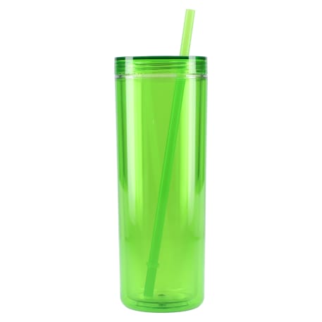 Chroma Recycled Acrylic Straw Tumbler 16oz 135