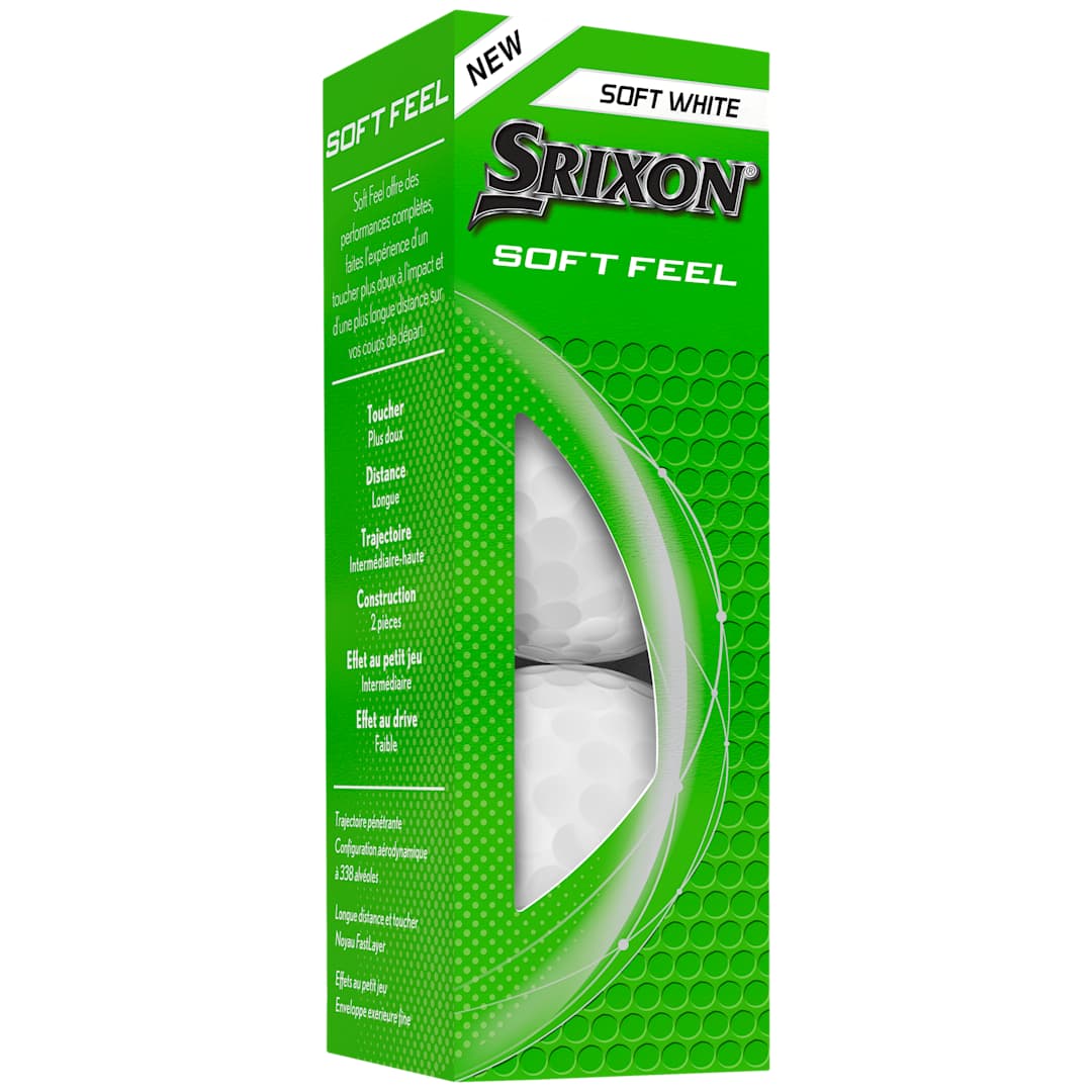 Srixon Soft Feel Golf Balls - 3 Pack 125