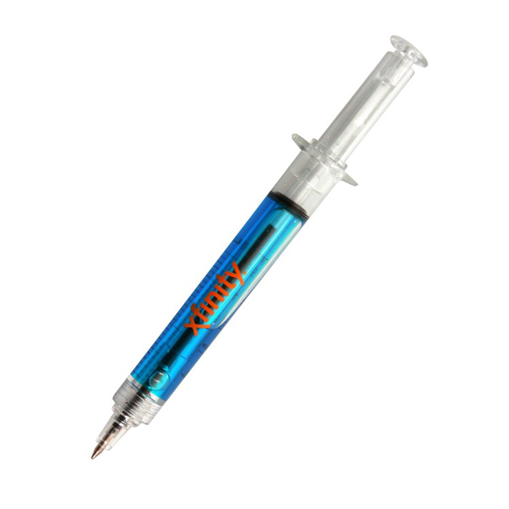 Ballpoint Clicker Syringe Pen 4