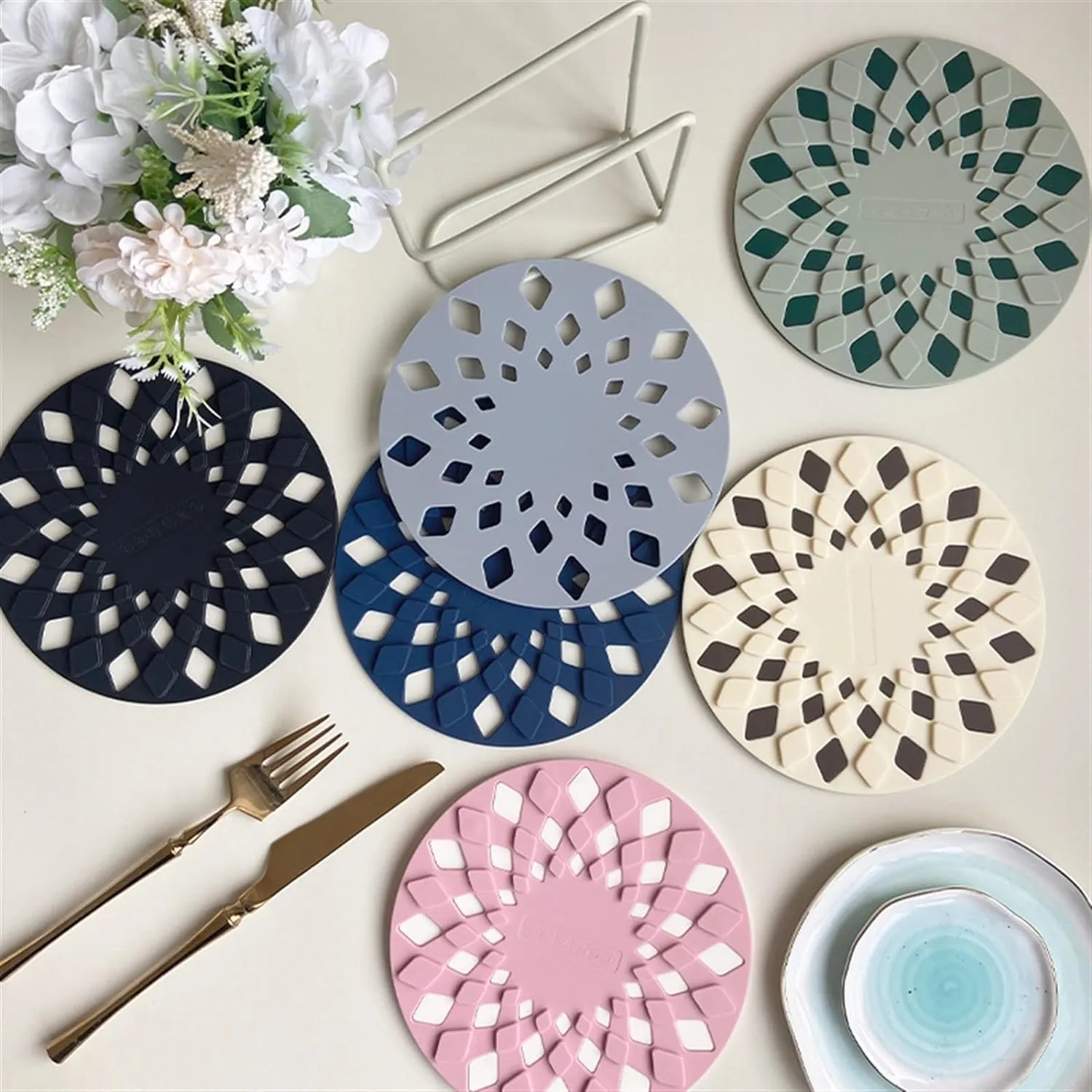 Silicone Trivet Mat 4