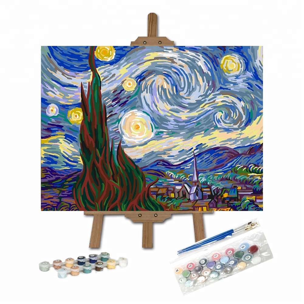 16x20 Inch Canvas Paint by Numbers 3