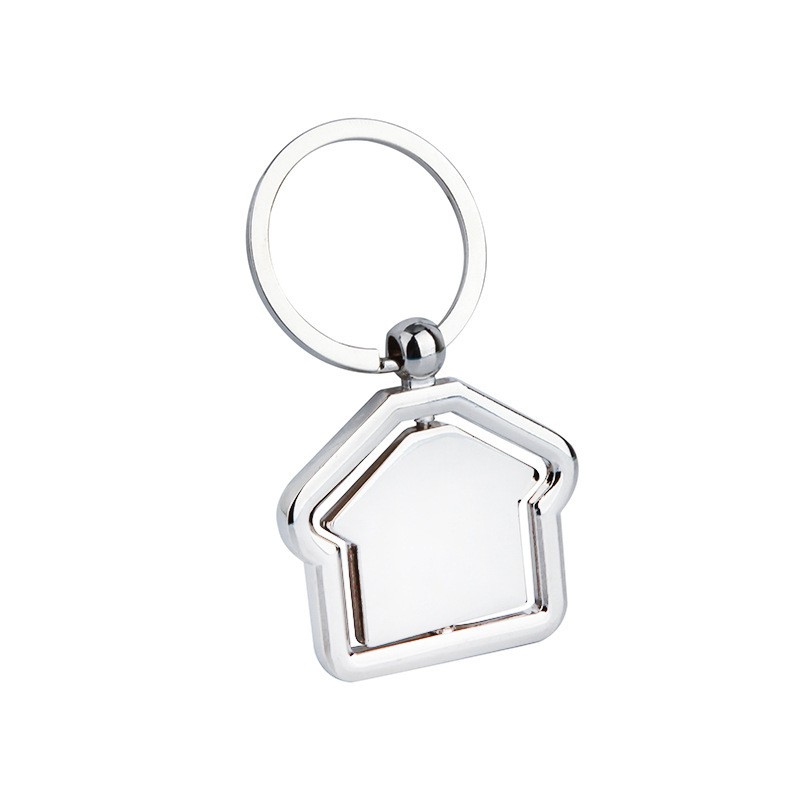 House Design Key Chains 360 Degree Rotational Keychains 1