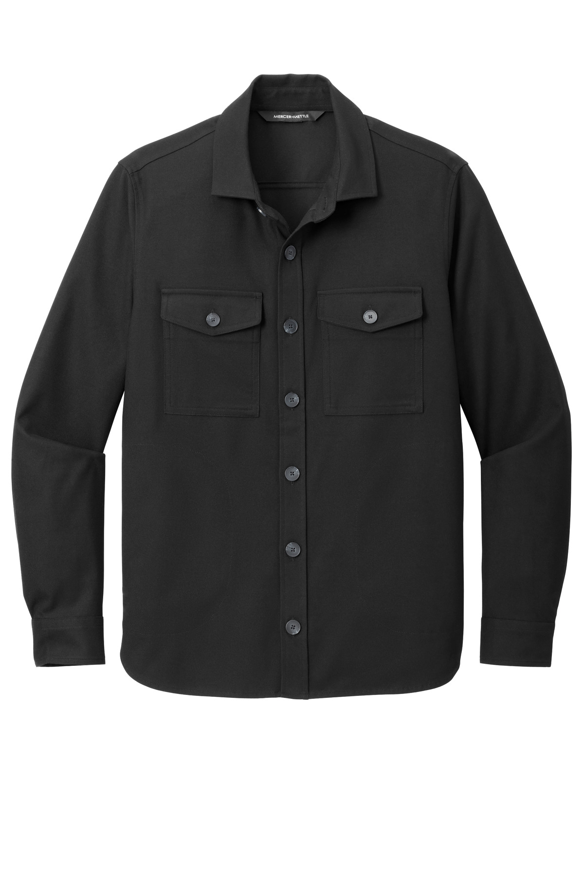 Mercer+Mettle Long Sleeve Twill Overshirt MM2020 11