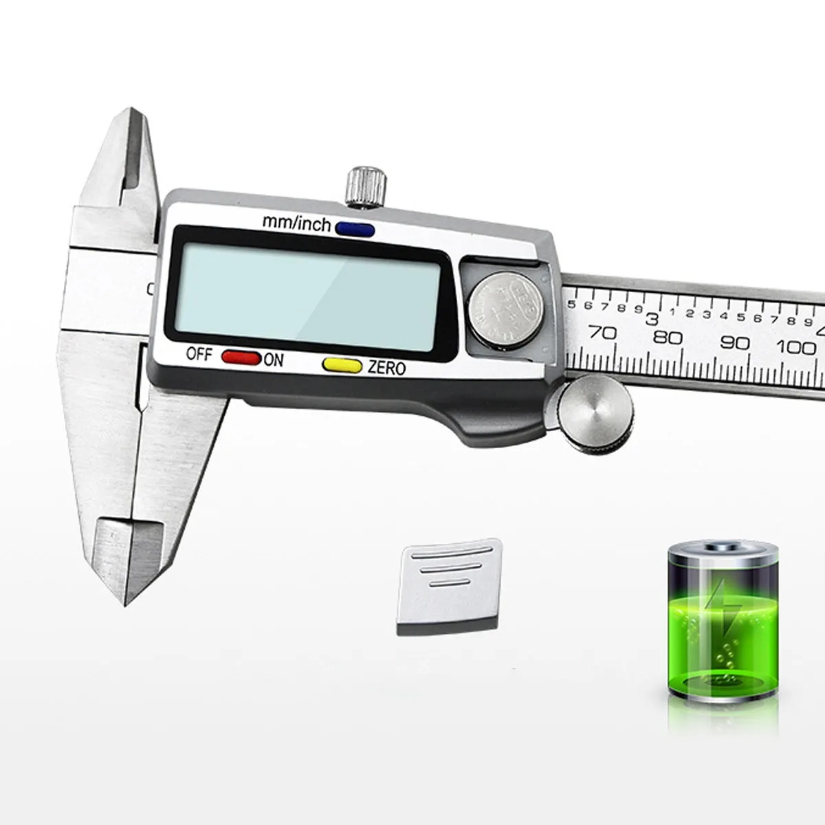 Stainless Steel Digital Vernier Caliper Measuring Tool 2