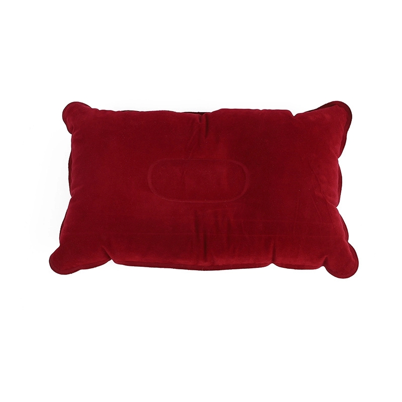 Small Squared Flocked Fabric Air Pillow 4