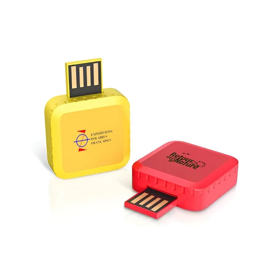 Square 360 Rotating USB 2