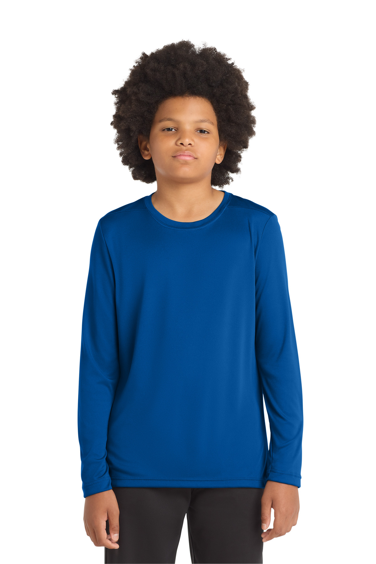 Sport-Tek Youth Posi-UV Pro Long Sleeve Tee. YST420LS 80