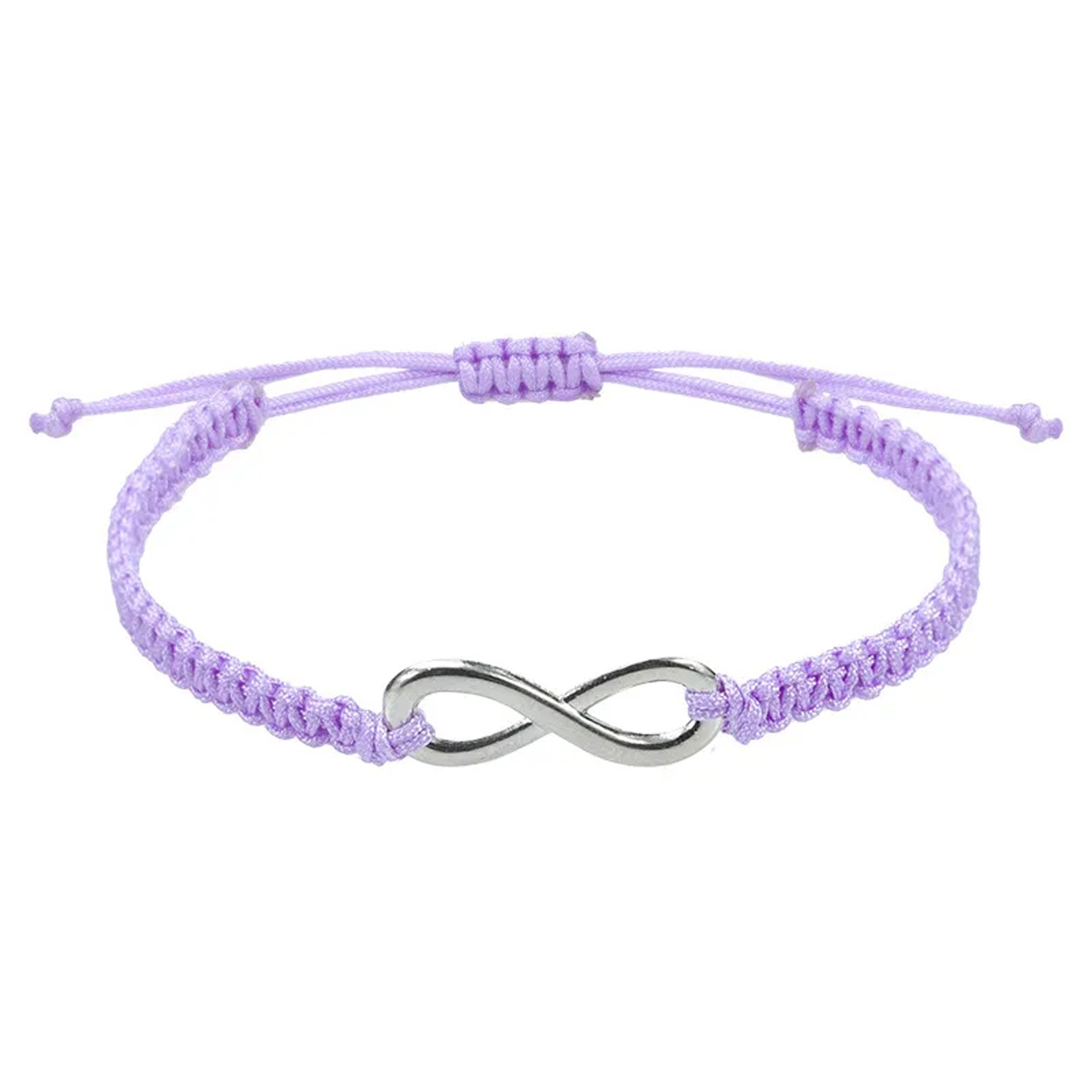 Woven Wristband with Stainless Steel Accent 11