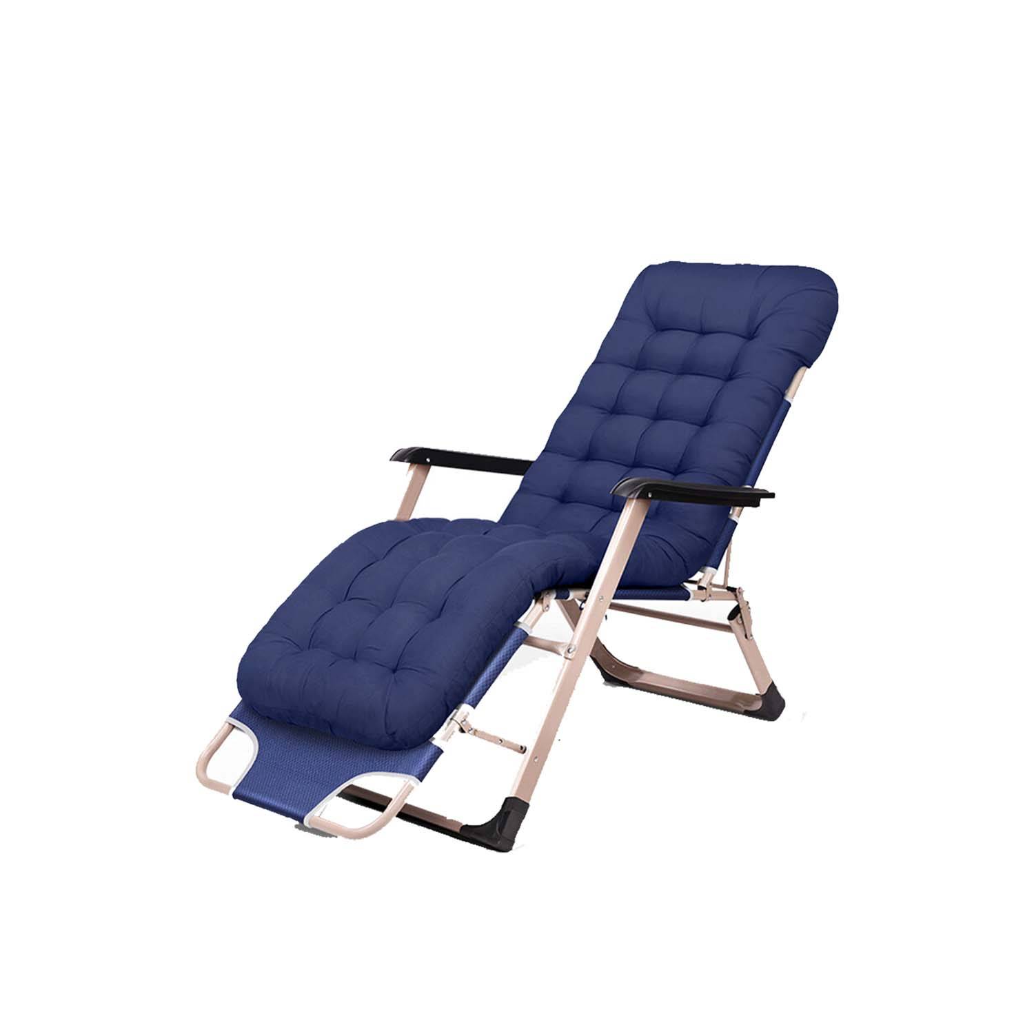 Folding Home Leisure Double Tube Widened Lounge Chair 4